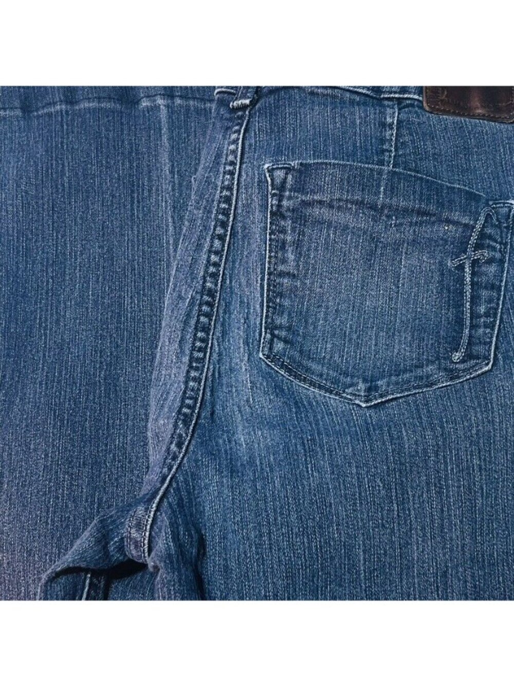 Fragile Blue Jeans Womens Wide Leg Denim Pants Size 27/4 - Picture 5 of 9